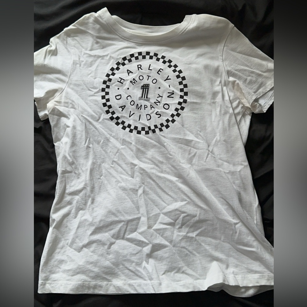Harley Davidson white T-Shirt